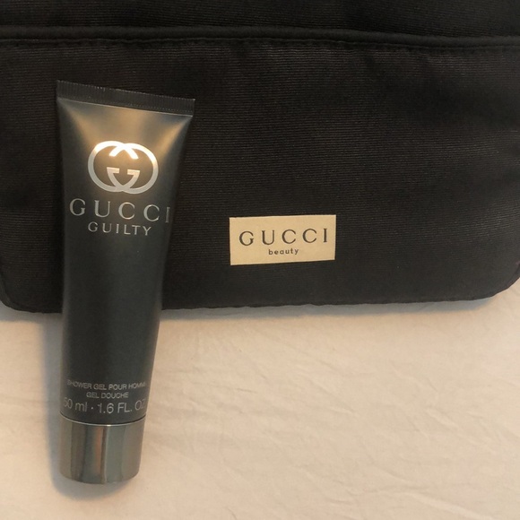 Gucci Black makeup Bag New - Picture 3 of 7